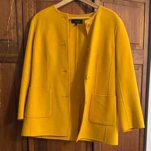 Talbots Women's Vibrant Yellow Blazer